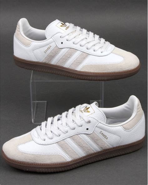 white samba shoes for women